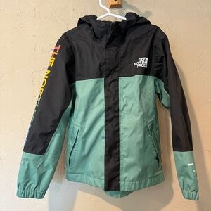 Boys xs Northface rain jacket